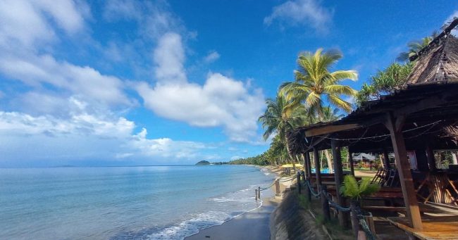 scenes from the uprising beach resort property