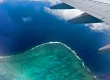 aerial image of Fijian Reef