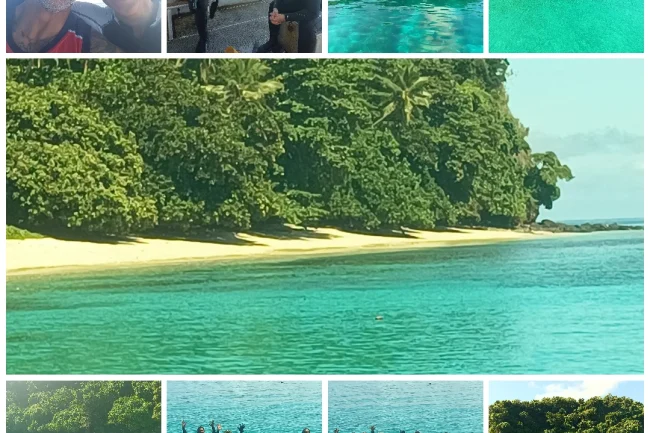 a day of rescue training in Fiji