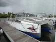 shark feeder dive boat for the Fiji Shark Dive