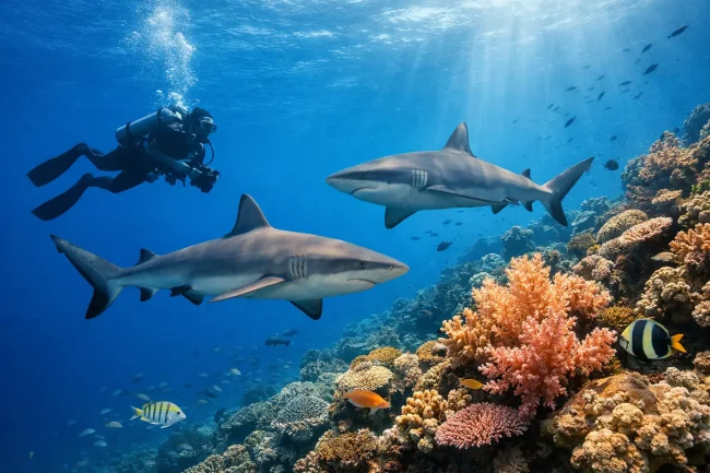 Best Time to Dive Fiji for Sharks and Reefs