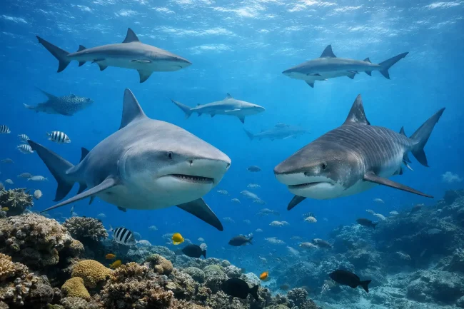 What Sharks Are in Beqa Lagoon?