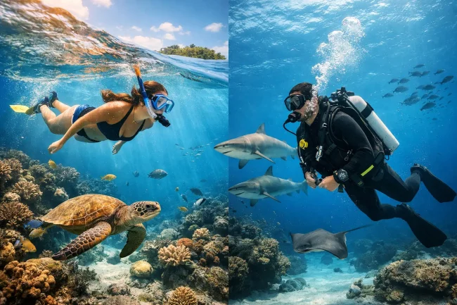 Snorkeling Versus Scuba Diving: Which Fits?