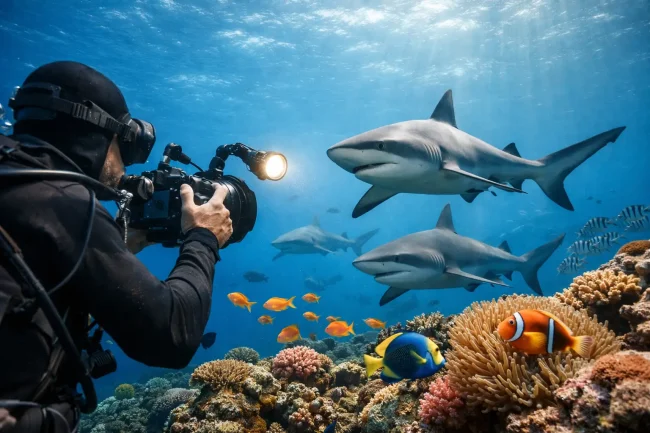 Underwater Photography Diving Fiji Tips
