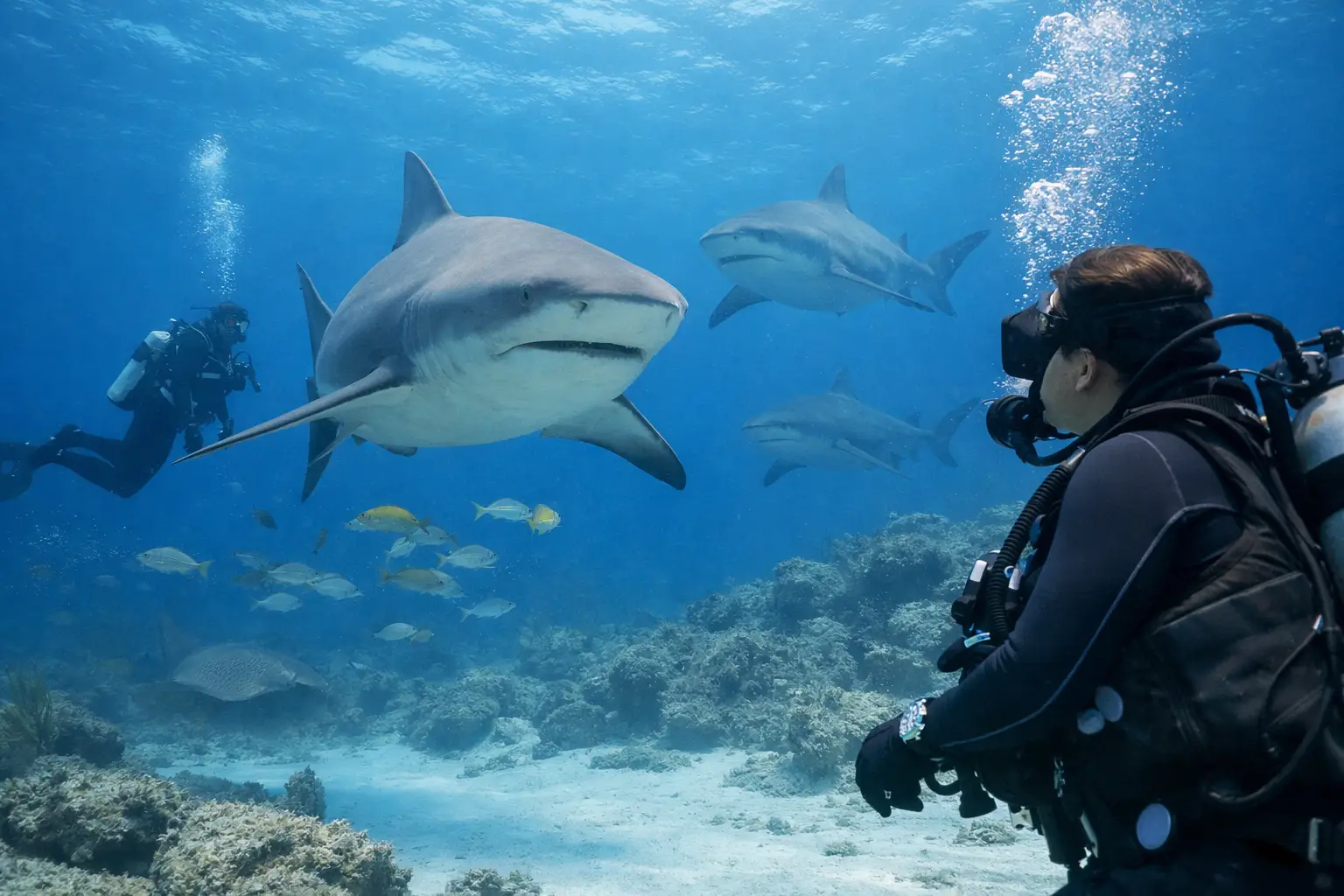 Is Bull Shark Diving Safe for Most Divers? Is Bull Shark Diving Safe for Most Divers?