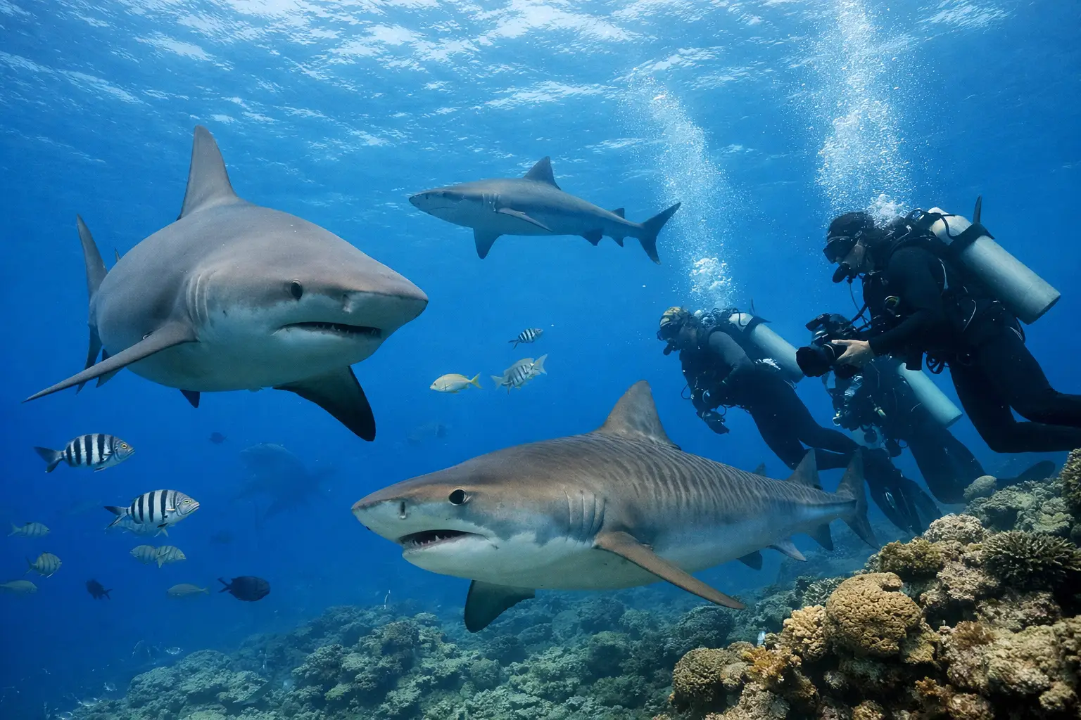 Beqa Shark Species Divers Can Encounter in Fiji Beqa Shark Species Divers Can Encounter in Fiji