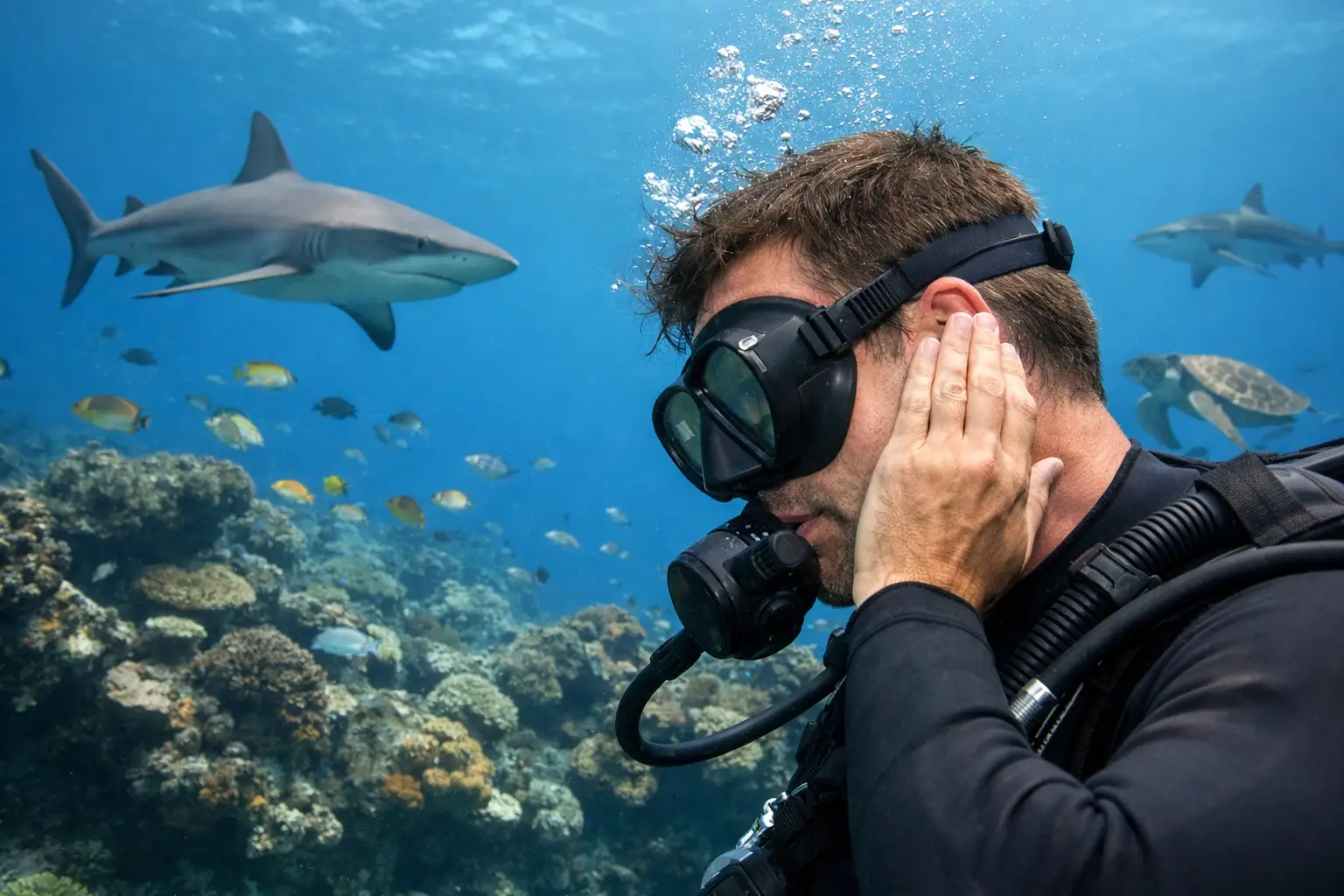 What Causes Scuba Ear Pain? A Diver’s Guide What Causes Scuba Ear Pain? A Diver’s Guide