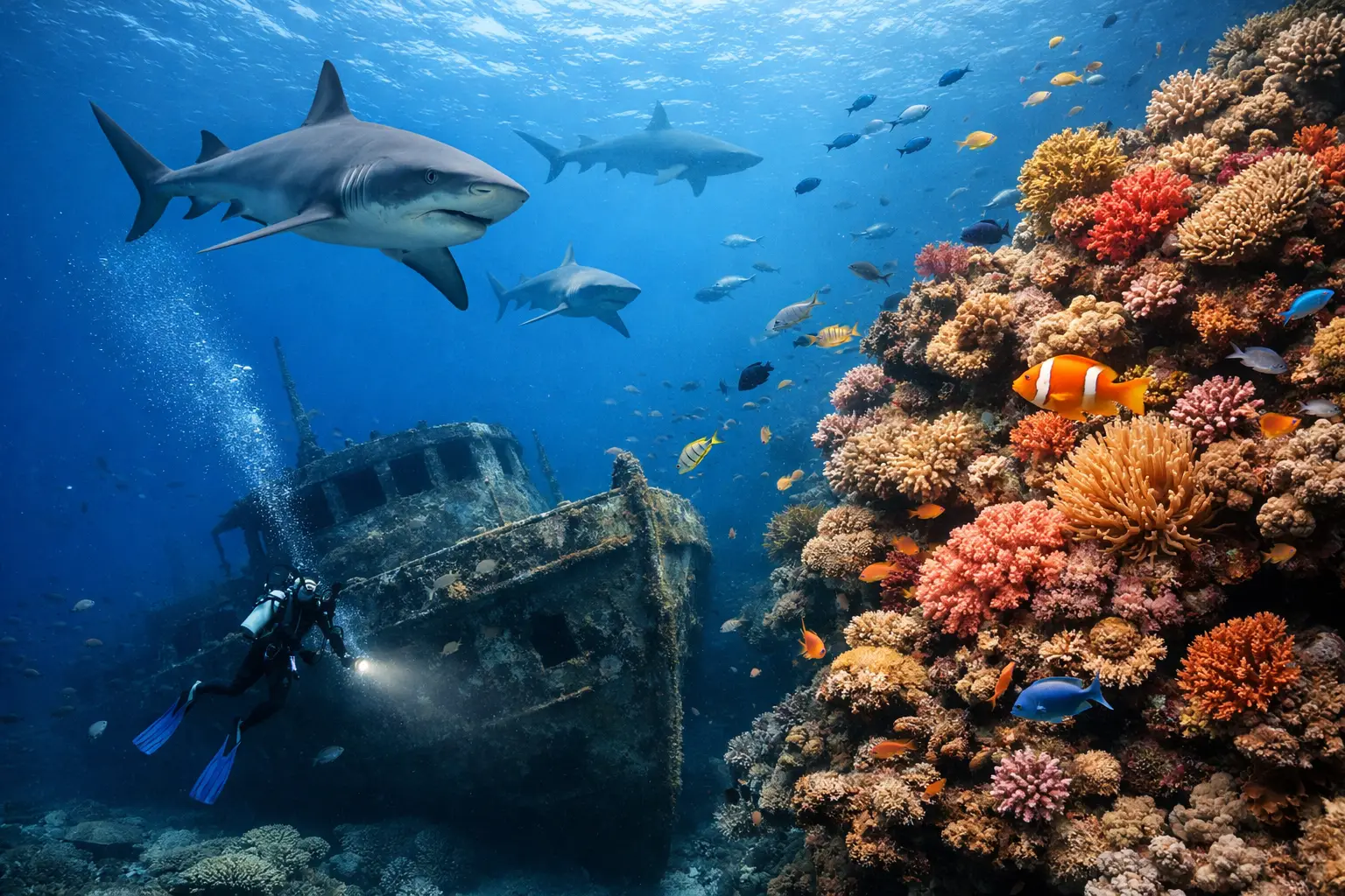 12 Best Fiji Dive Sites for Sharks, Reefs, and Wrecks